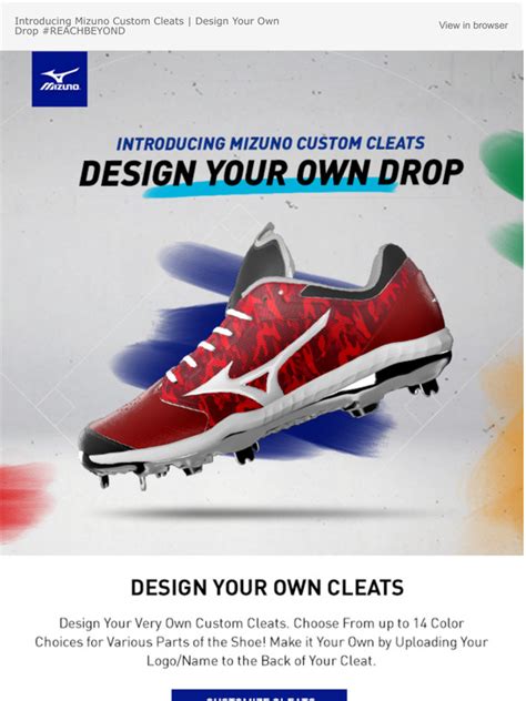 create your own softball cleats